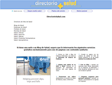 Tablet Screenshot of directoriosalud.com